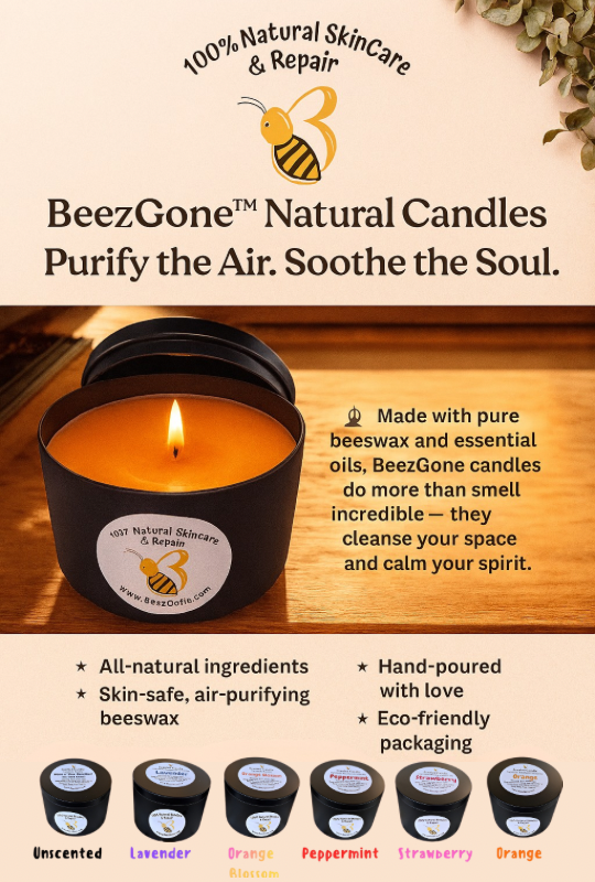 Kindle & Buzz – Handcrafted All-Natural Scented Candle