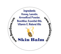 Beez Gone Skin Balm – Patent-Protected Purity
