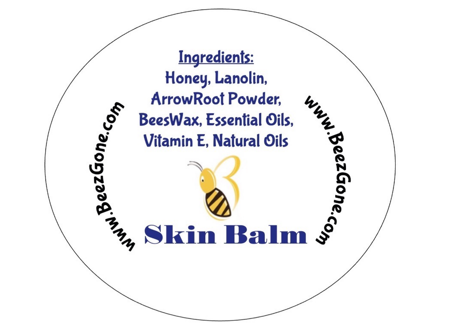 Beez Gone Skin Balm – Patent-Protected Purity