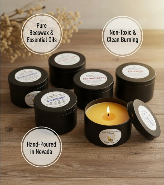Kindle & Buzz – Handcrafted All-Natural Scented Candle